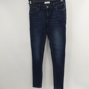 Anine Bing Christy Skinny Jeans Women's 26 Blue Dark Wash Skinny Stretch Denim